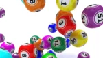 Bolas numeradas usadas em sorteios