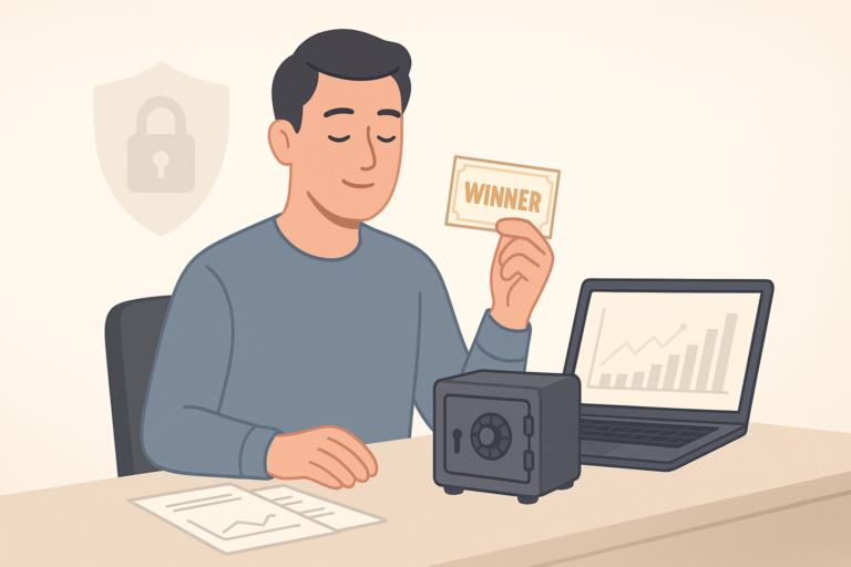 O que fazer se ganhar na loteria: primeiros passos